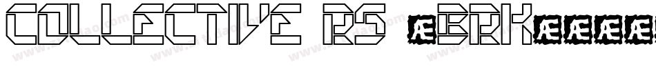 Collective RS (BRK)字体转换